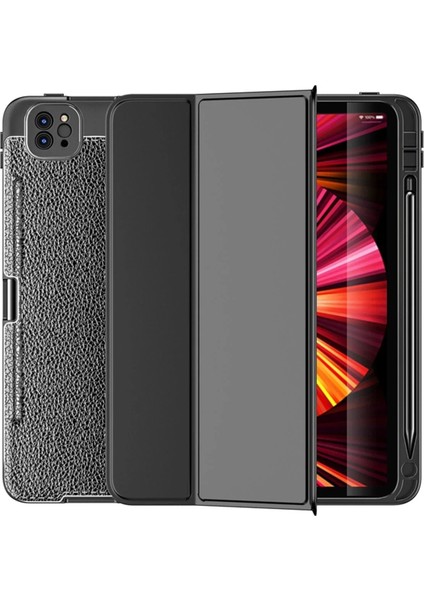 Bfs iPad Pro 11 (2020) Kılıf Tablet Focus Silikon - Siyah