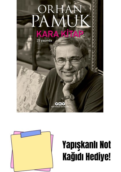 Kara Kitap 25 Yaşında (Karton Kapak) + Yapışkanlı Not Kağıdı
