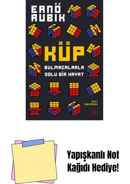 Küp: Bulmacalarla Dolu Bir Hayat + Yapışkanlı Not Kağıdı