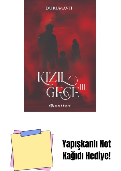Kızıl Gece 3 + Yapışkanlı Not Kağıdı