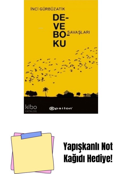 Deve Boku Savaşları + Yapışkanlı Not Kağıdı