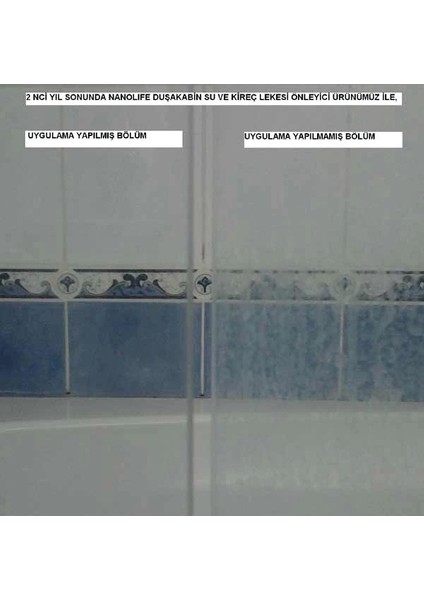 Nanoteknolojik Duşakabin Su Kaydırıcı 2 Yıl Etkili modelleri