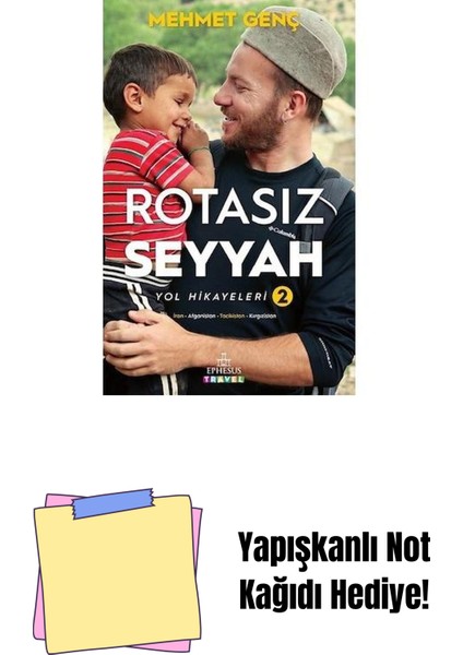 Rotasız Seyyah Yol Hikayeleri-2, Kuşe + Yapışkanlı Not Kağıdı