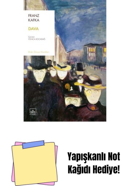 Dava + Yapışkanlı Not Kağıdı