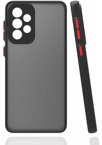 Galaxy A72 Kılıf Mxsp Hux Kapak-Siyah