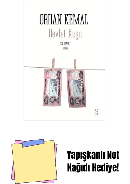 Devlet Kuşu + Yapışkanlı Not Kağıdı