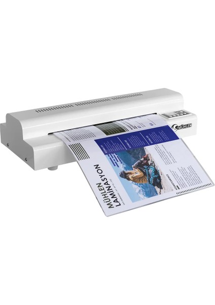 Flex R4-330B 4 Silindir A3 Laminasyon Pvc Makinası