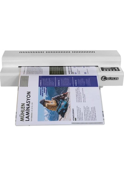 Flex R4-330B 4 Silindir A3 Laminasyon Pvc Makinası