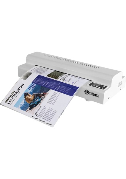 Flex R4-330B 4 Silindir A3 Laminasyon Pvc Makinası