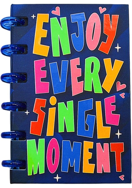 A6 100 Yaprak Bloknot Post-It Destekli-Enjoy Every Single Moment