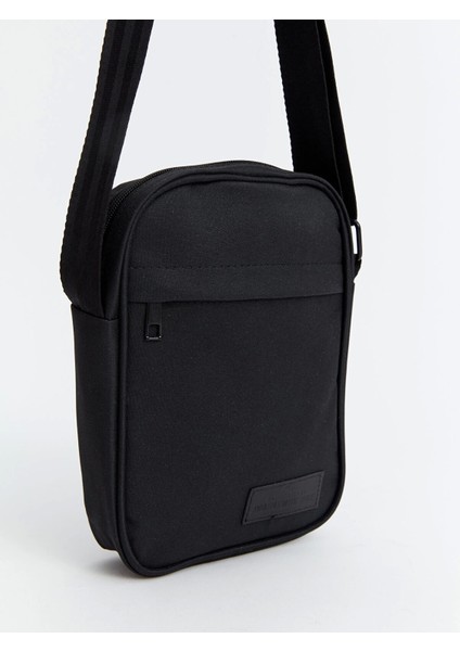 Lcw Accessorıes Siyah Çok Bölmeli Çapraz Çanta