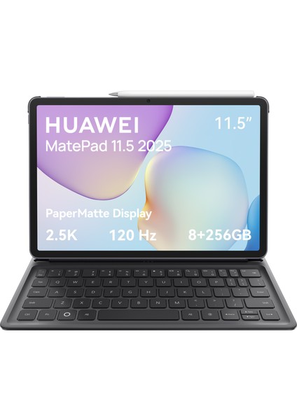 Yeni (2025) MatePad 11.5" PaperMatte 8GB 256GB Tablet + Klavye