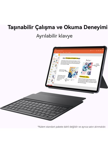 Yeni (2025) MatePad 11.5" PaperMatte 8GB 256GB Tablet + Klavye