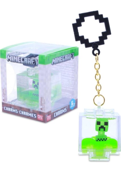 Minecraft Charms Anahtarlık - Çanta Süsü