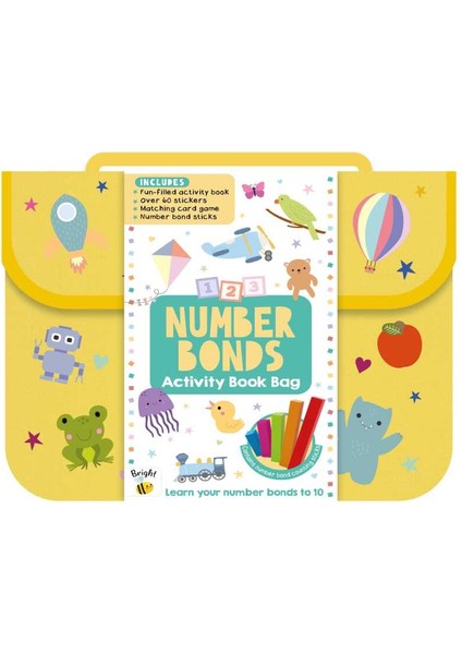 Bright Bee Number Bonds Activity Book Bag