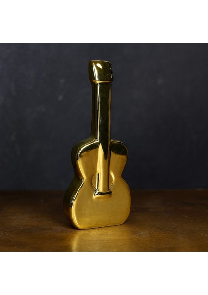 Gold Gitar Seramik Obje fırsatları