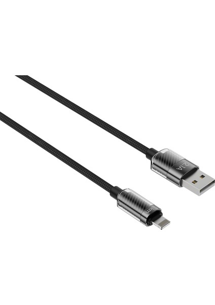 KNIT GLAM 2.1A Hızlı Şarj Destekli, Usb-A To Lightning Şarj ve Data Aktarım Kablosu, 1 Metre fırsatları