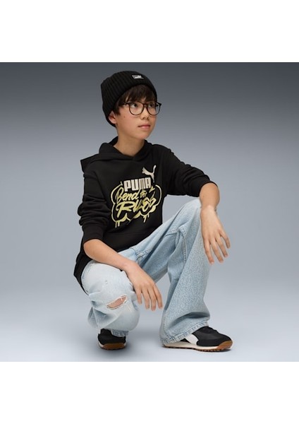 MID90S Siyah Çocuk Sweatshirt modelleri