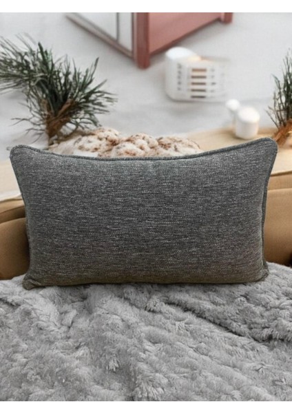 Keten Dokuma Kırlent Kılıfı '30X50'