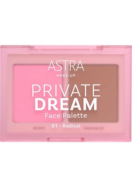 Make-Up Private Dream Yüz Paleti - 01 Radical