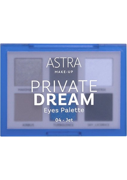 Make-Up Private Dream 6'lı Far Paleti - 04 Jet