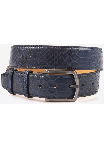 Hakiki Piton Derisi Erkek Kemer Yp-Pıton