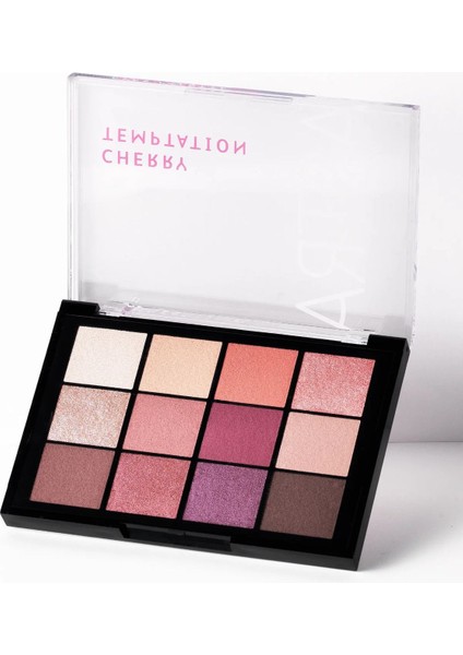 Make-Up 12'li Far Paleti - Cherry Temptation modelleri
