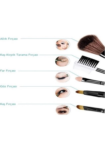 Makyaj Fırça Seti 5 Parça fiyatları