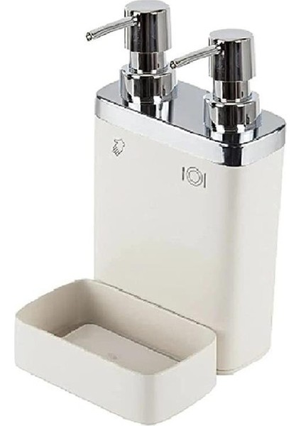 Viva 2'li Bej Sıvı Sabunluk Süngerlikli