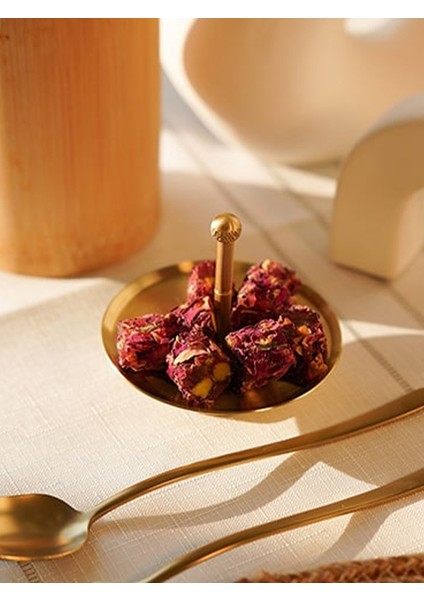 Pirinç El Yapımı Lokumluk / Kahve Yanı Ikram Sunumluk Lokum ve Şekerlik fırsatları