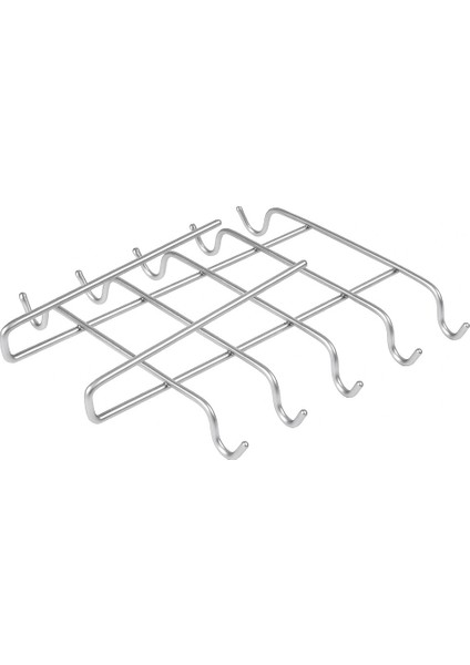 Silver 10'lu Dolap ve Raf Altı Portatif Bardak Askılığı, Kupa, Fincan Düzenleyici - Metal Paslanmaz modelleri