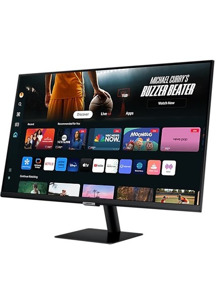 M7 M70D UHD 32" 4 ms 60 Hz 4K HDR10 Smart Siyah Monitör LS32DM702UUXUF modelleri