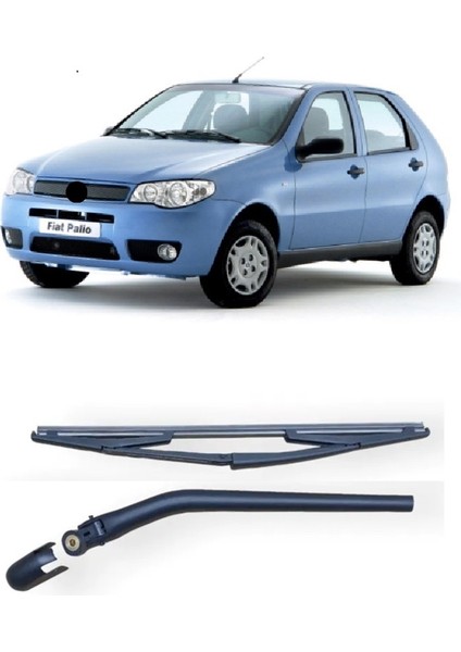 Fiat Palio Hb 1998-2012 Arka Cam Silecek Kolu ve Süpürgesi Kapak Takım 735278600