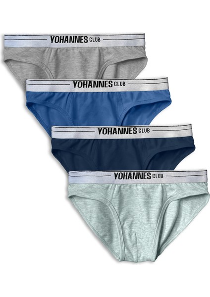 Erkek Çocuk, Pamuklu Slip&Atlet, Alt-Üst, 4 Çift Takım, Okul için uygun