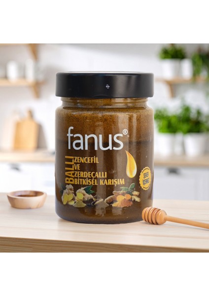 Zencefil ve Zerdeçallı Ballı Bitkisel Karışım 400 G