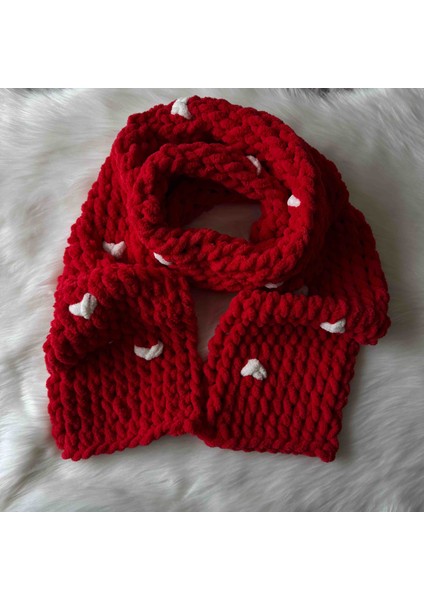 El Örgüsü Puffy Atkı