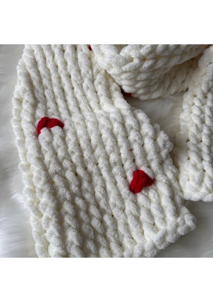 El Örgüsü Puffy Atkı modelleri