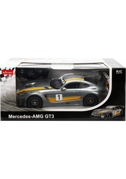 74100 Mercedes Amg Gt3 2.4ghz Işıklı Gri - Sunman