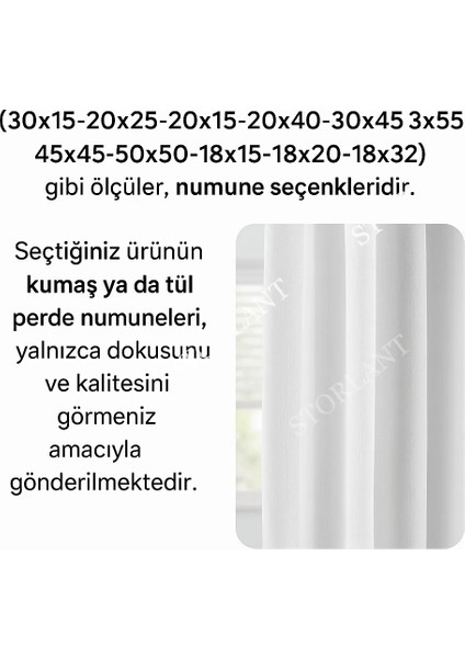 Şantuk Bambu Düz Tül Perde 1/3 Sık Pileli, Ütü Gerektirmez | En Çok Tercih Edilen Model