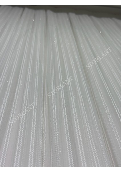 Çift Makarna Burgulu Düz Tül Perde 1/3 Sık Pileli, Ütü Gerektirmez | En Çok Tercih Edilen Model