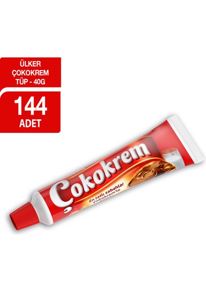 Çokokrem Tüp 40 gr x 144