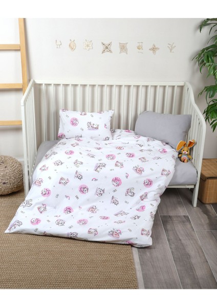 Bebek Çocuk Nevresim Takımı Unicorn Desenli %100 Pamuklu fiyatları