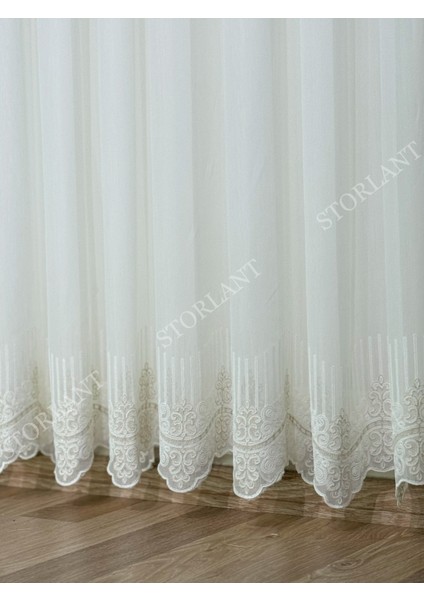 Lina Premium Bambu Gold Tül Perde | Ağır Gramajlı, 1/3 Sık Pileli, Ütü Gerektirmez indirimleri