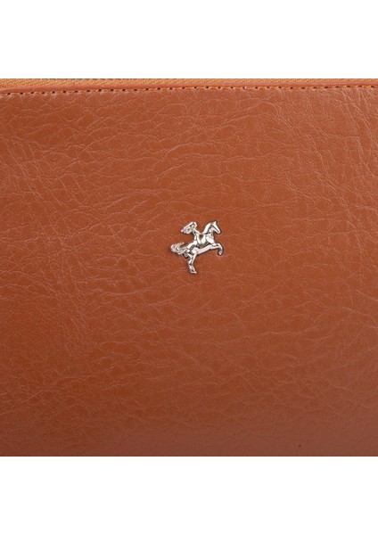 Kadın Omuz ve Çapraz Zincirli ve Uzun Çift Askılı (20X15 Cm) Taba Victoria fırsatları