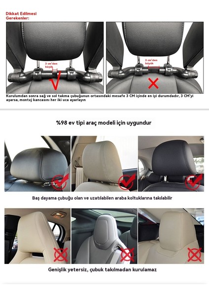 Araba Yan Araba Uyku Dinlenme Yastığı (Yurt Dışından) fırsatları
