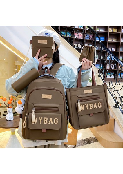 Öğrenci Okul Çantası Seti Büyük Kapasiteli Omuz Çantası (Yurt Dışından) modelleri