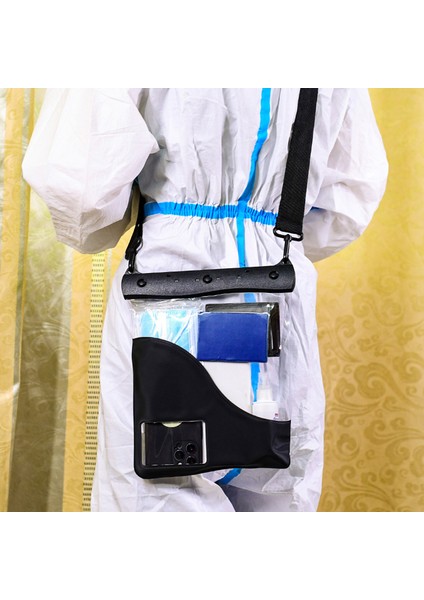 Şeffaf Dokunmatik Ekran Filmli Büyük Kapasiteli Su Geçirmez Telefon Kılıfı Dalış Yüzen Koruma Omuz Çantası Kılıfı - Siyah (Yurt Dışından) indirimleri