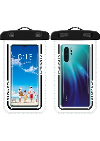 Havuzlar, Plajlar ve Balıkçılık Için 7,2 Inç Altı Cep Telefonu Kuru Çantası - Siyah (Yurt Dışından) indirimleri