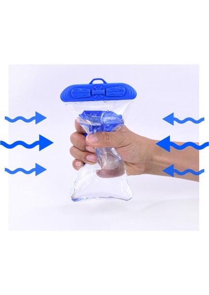 T-35C 5.2-6.4 Inç Cep Telefonu, Plaj Havuzu, Kuru Çanta Kılıfı, Askılı Yüzme Havuzu Için Evrensel Su Geçirmez Çanta - Mavi (Yurt Dışından) fırsatları