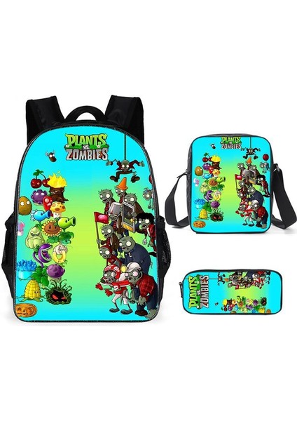 Zombies Vintage Öğrenci Okul Çantası (Yurt Dışından)